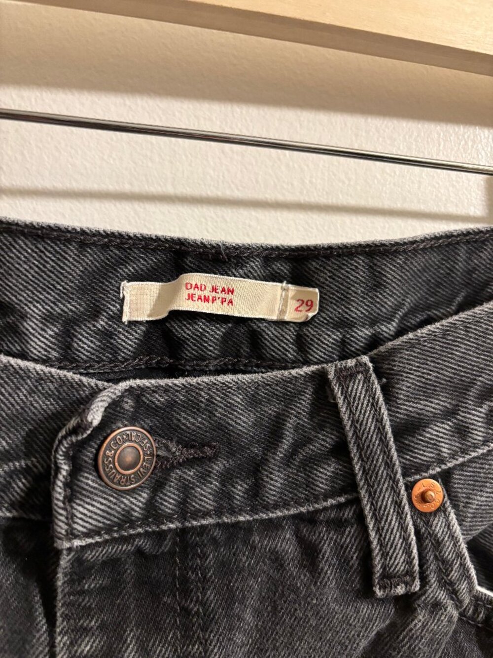 Levi's Black '94 Baggy Jeans Levi's Black - Picture 10 of 12